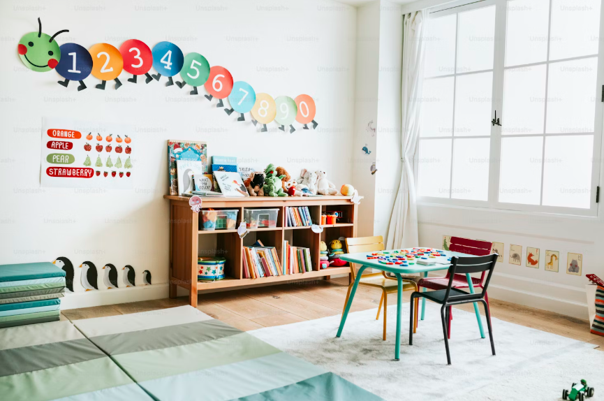 Montessori Playroom setup